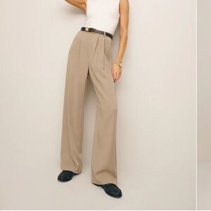 Reformation Mason High Rise Wide Leg Pant size 12